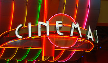 Cinema Retro Neon Sign 
