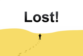 desert lost