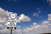 Hazardous Waste Sign