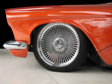 Orange Car Wheel