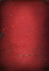 Old red leather book texture