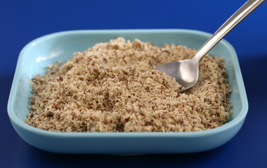 Healthy Glutin-free Almond meal ready for baking