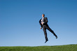 © MaxFX - Businessman jumping in the air