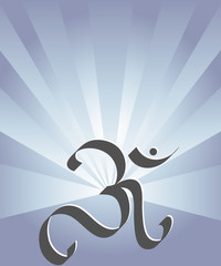 Wall Mural - OM symbol