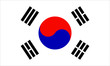 süd korea fahne south korea flag