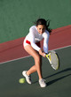© Galina Barskaya - Teenage girl playing tennis