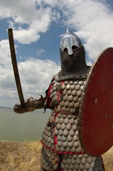 Wall Mural - Medieval European knight