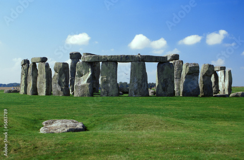 Foto-Fahne - Stonehenge (von Ray)