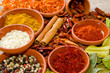 canvas print picture Spices III