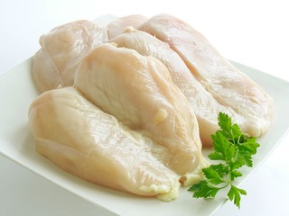 Wall Mural - chicken white meat