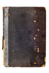 Old black book cover