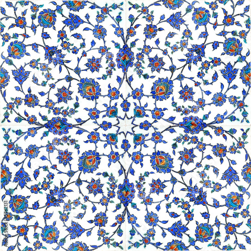 Naklejka dekoracyjna Ancient Turkish tiles