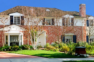 Wall Mural - Image of a Beautiful Home In Southern California