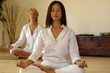 Leinwanddruck Bild Due Donne meditano