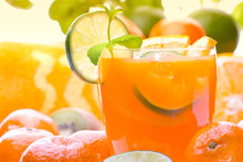 Fresh Citrus Drink (margarita, Tequila Sunrise Etc) Or Juice