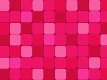 Abstract Pink Squares Background