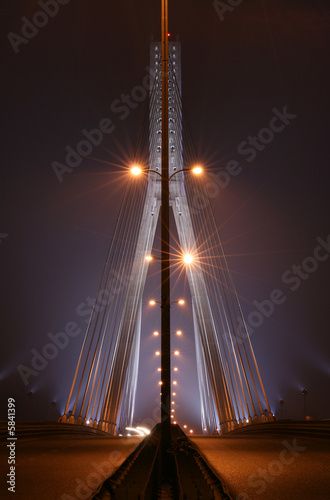 Naklejka na szybę Swietokrzyski bridge