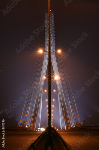 Naklejka na kafelki Swietokrzyski bridge