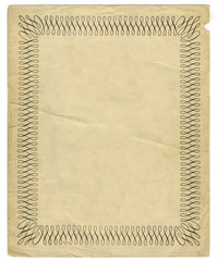 Vintage Decorative border Design