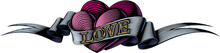 Purple Hearts In Love