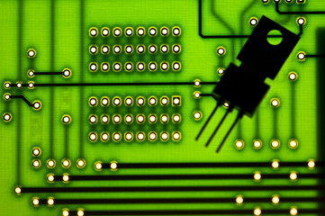 Circuit Board with Large Chip