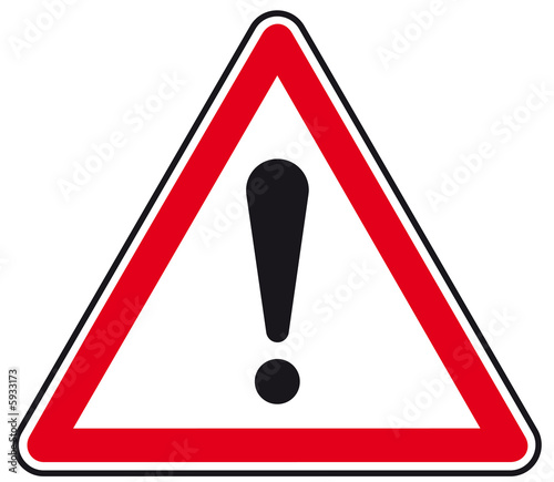 Panneau Attention Danger Stock Illustration Adobe Stock