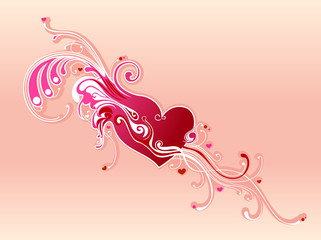 Poster - Abstract Heart Design