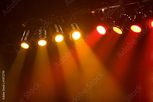 Fotografía spot lumière éclairage spectacle concert musique2