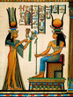 Leinwandbild Motiv Egyptian papyrus