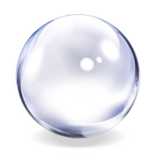 Transparent Glass Sphere