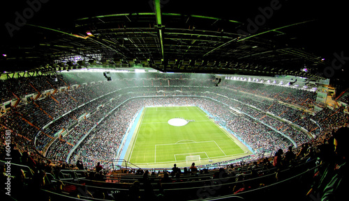 Fotovorhang - foot ball stadium (von FrankBoston)