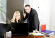 © Chlorophylle - Homme et femme au bureau