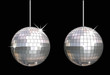 Vector disco-ball set