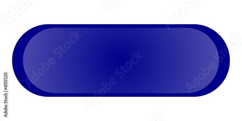 Cuadros en Lienzo blue rectangle aqua button isolated