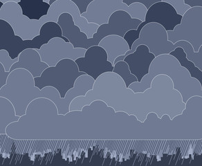 Wall Mural - cloudy