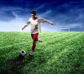 Wall Mural - soccer player 26