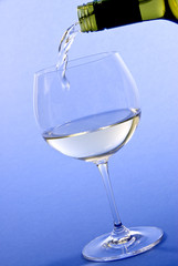 Pouring White Wine