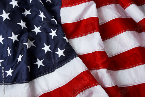 Fotomural American flag background - shot and lit in studio