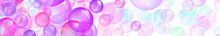 Bubbles Banner- Bolle Di Sapone