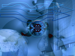 Wall Mural - Directions in business