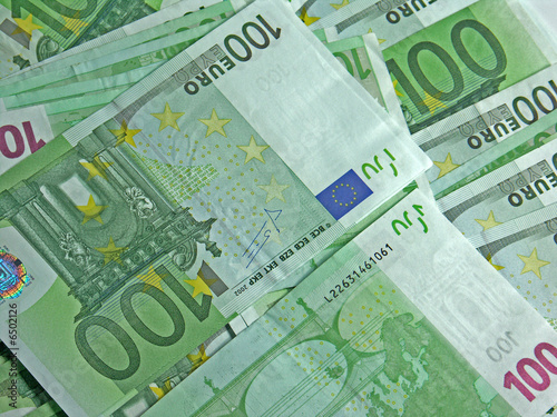 Billets Verts De 100 Euros Stock Photo Adobe Stock