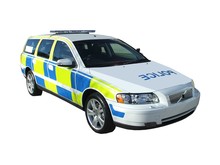 A High Speed Motorway Police Car.