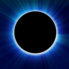 Poster - Total solar eclipse