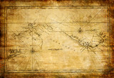 Fototapeta Mapy - ancient map