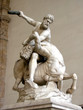 Statue of Hercules killing the Centaur