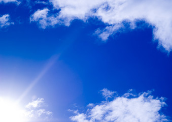 blue sky