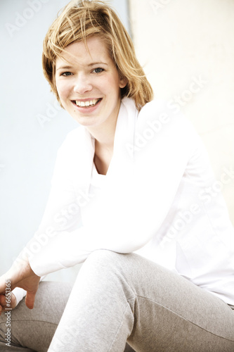 frau sportlich