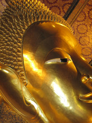 Reclining Buddha in Wat Po temple, Bangkok