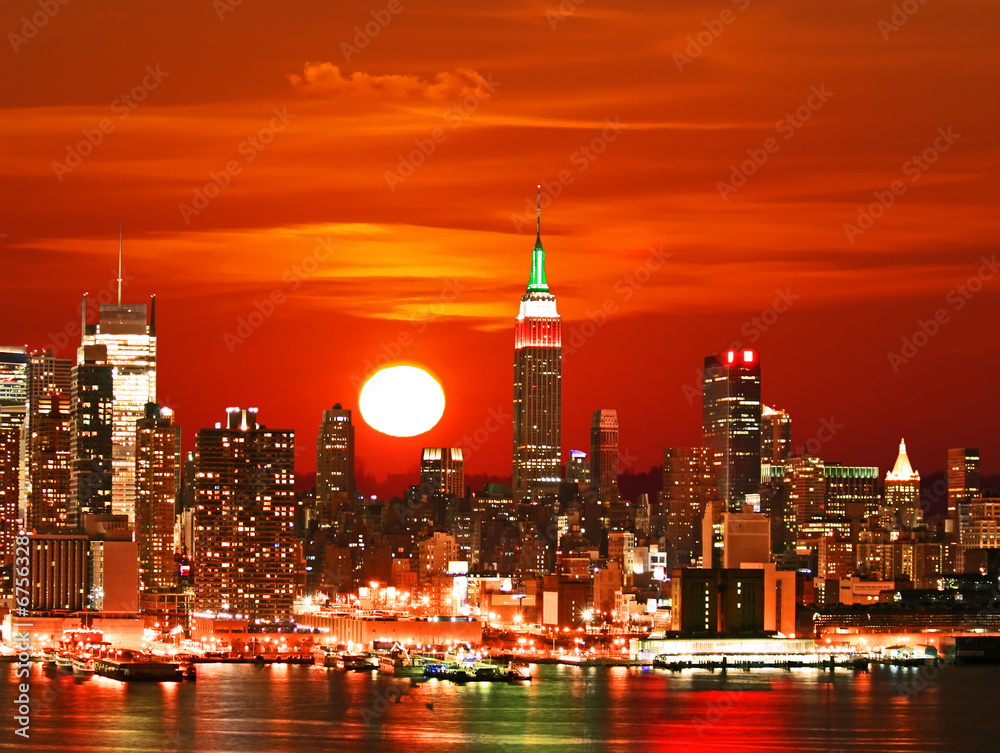 New York City skyline