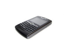 Blackberry Pda On White Background